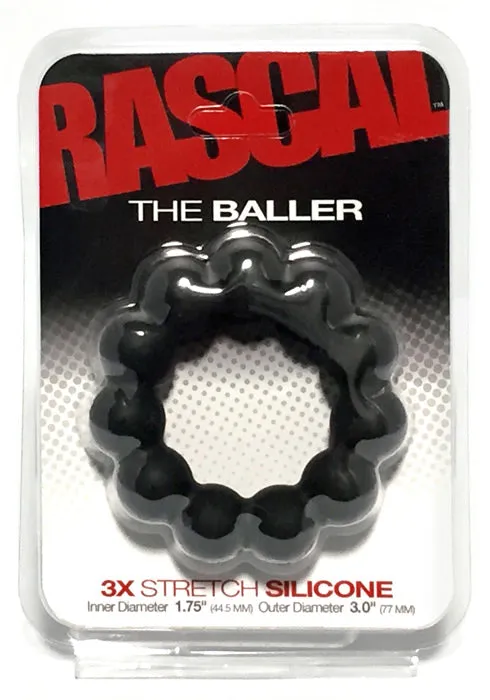 Rascal Starter Kit Baller Cock Ring Black