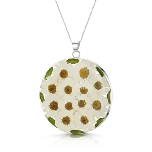 Silver Necklace - Daisy - Full Moon XL