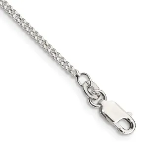 Sterling Silver 1.75mm Curb Chain Bracelet