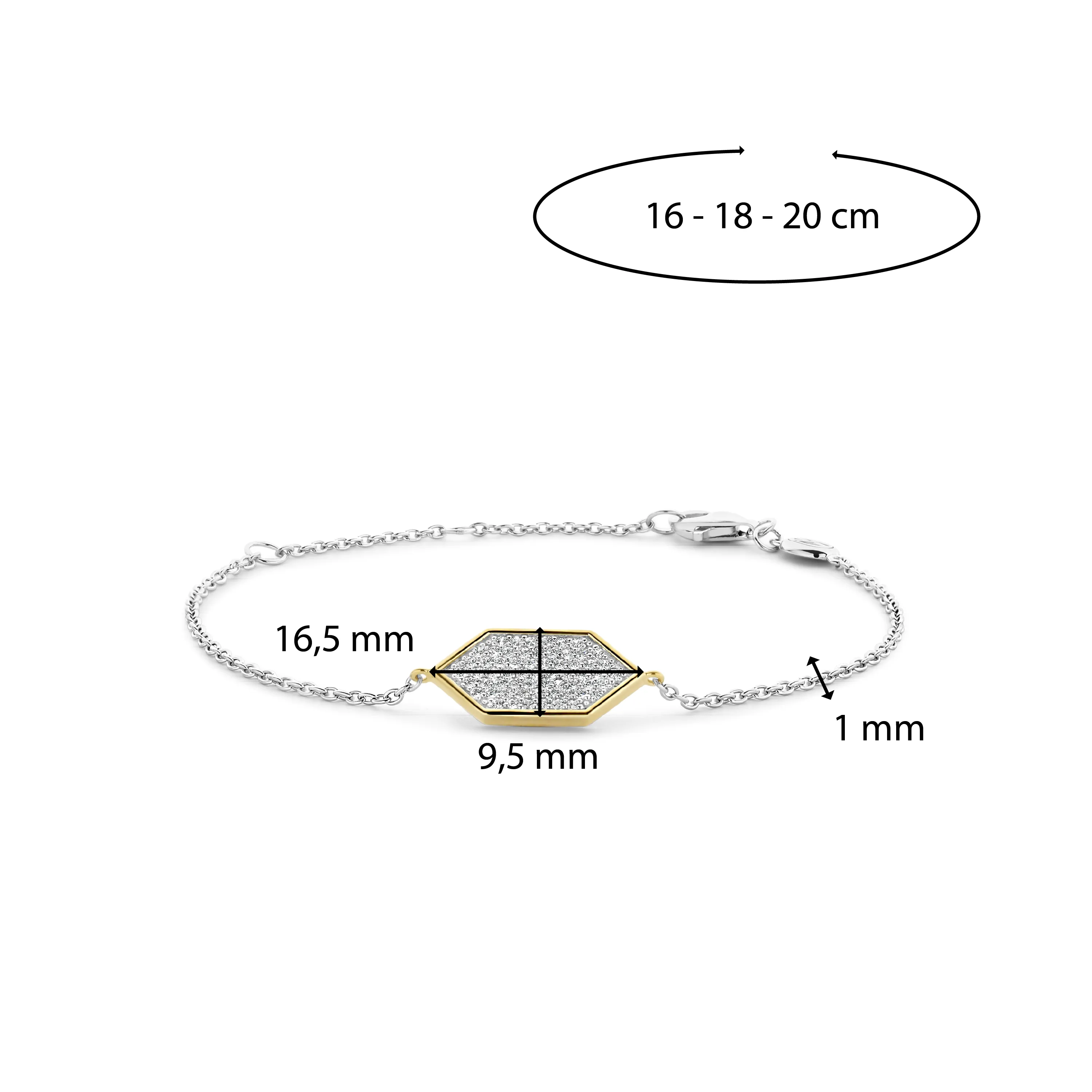 TI SENTO Bracelet 23028ZY