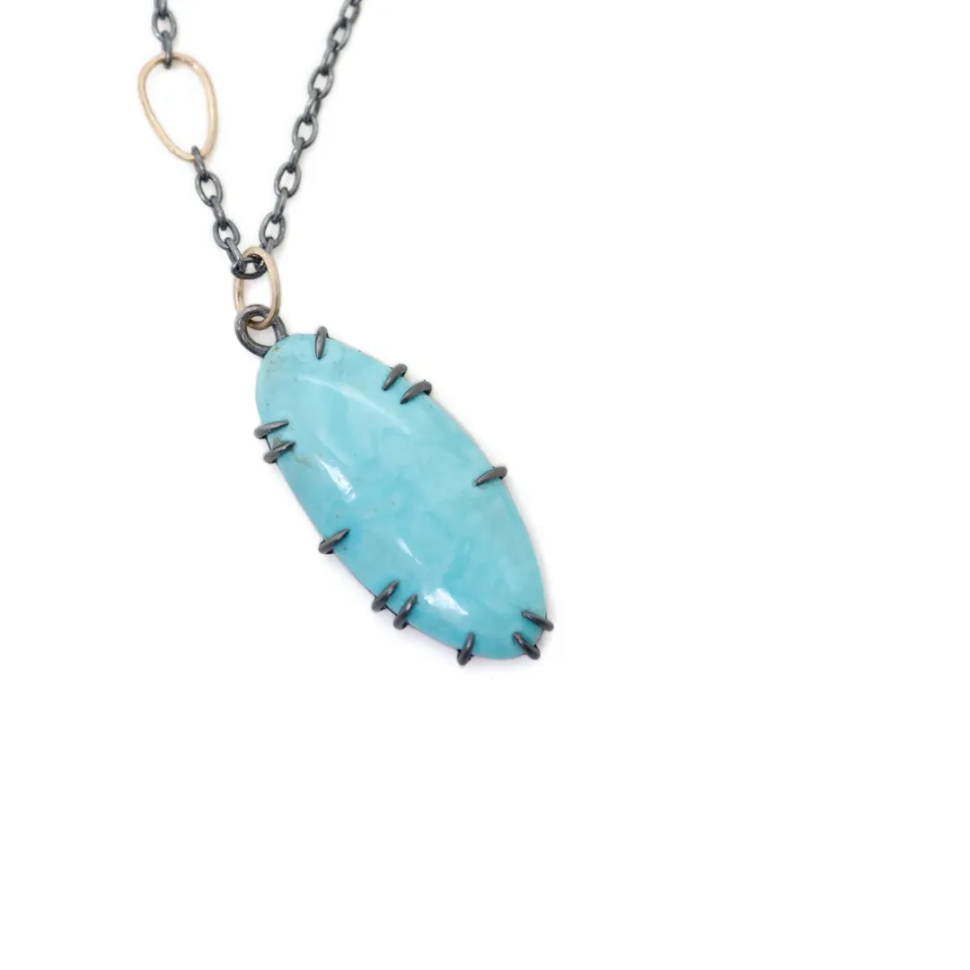 Undertow Turquoise Vanity Necklace