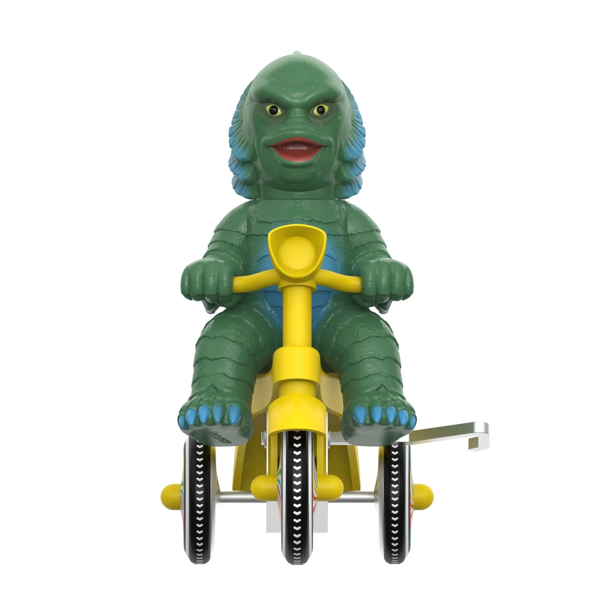 Universal Monsters Super Cycles - Creature from Black Lagoon (Dark Green w/ Yellow Trike)