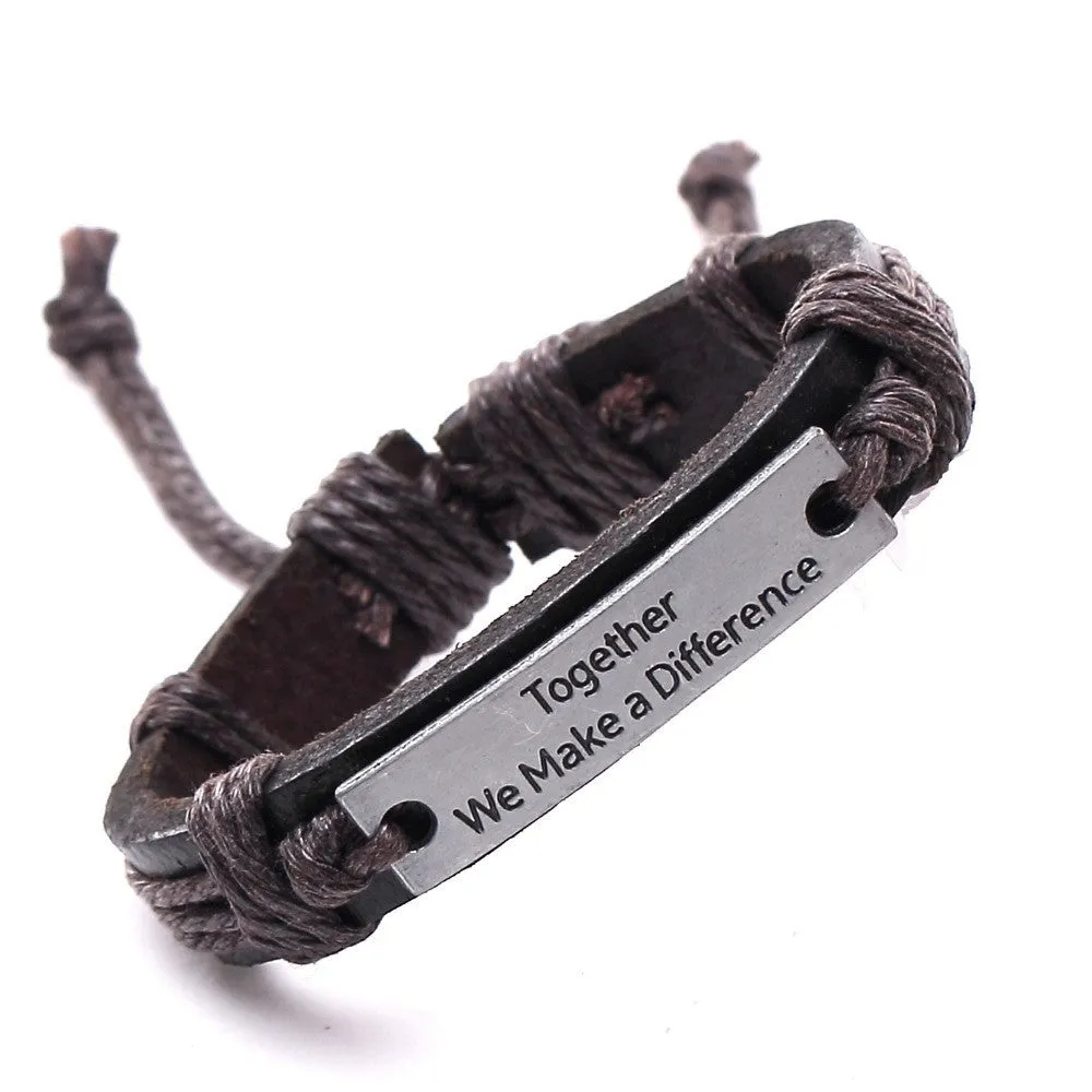 Vintage Charm Bracelets & Bangles Leather Bracelets for Women Men Bracelets Fine Jewelry