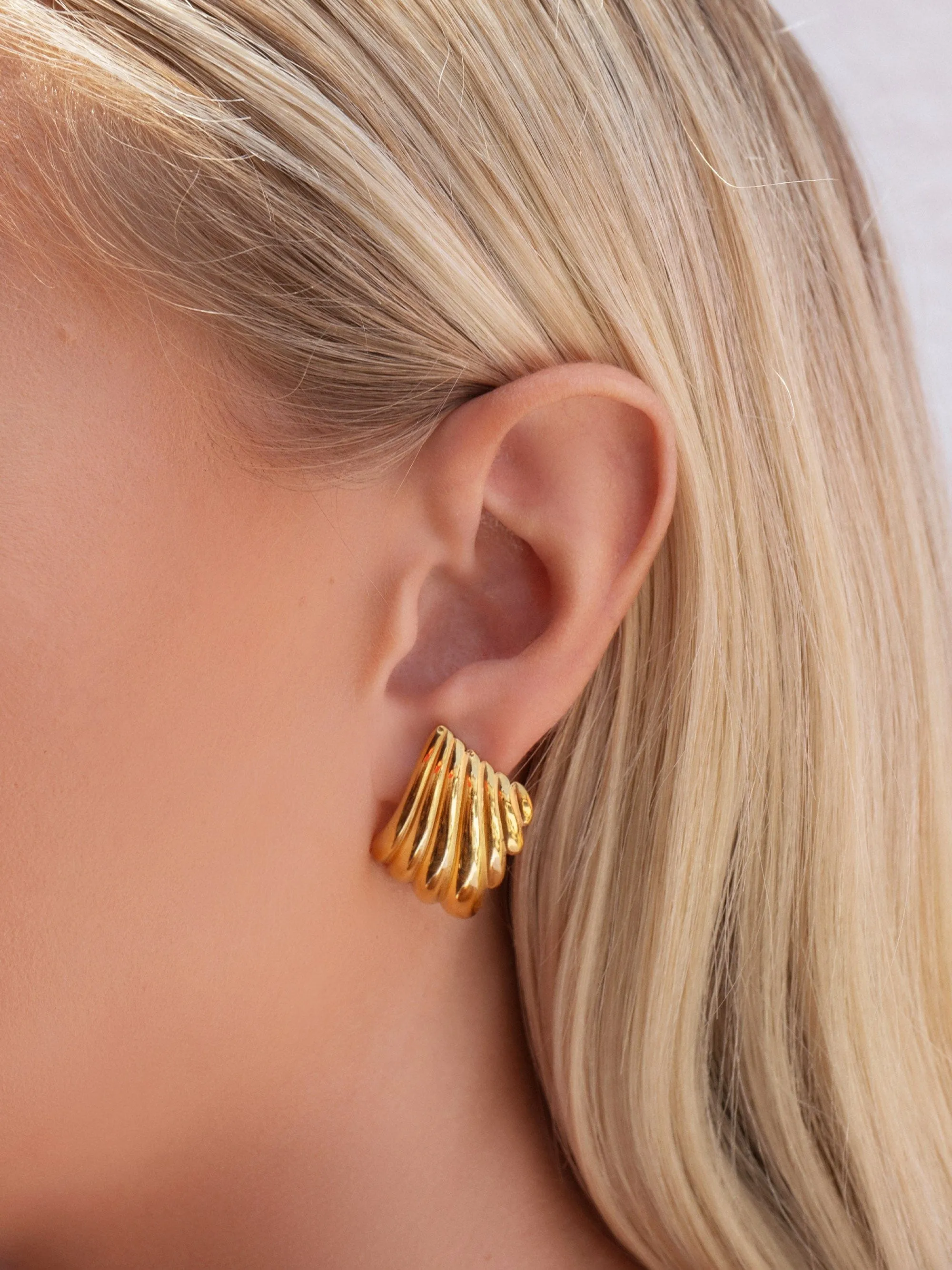 Women's Geometric Wing Earrings